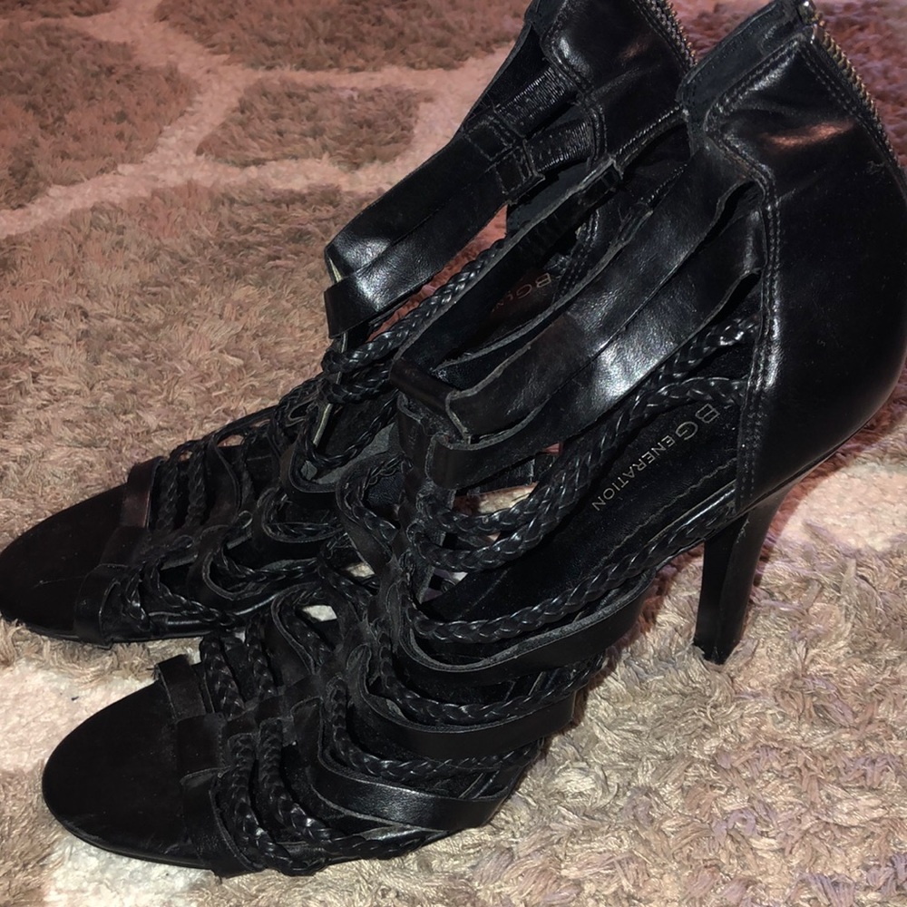 BCBG Generations Strappy heels 8
